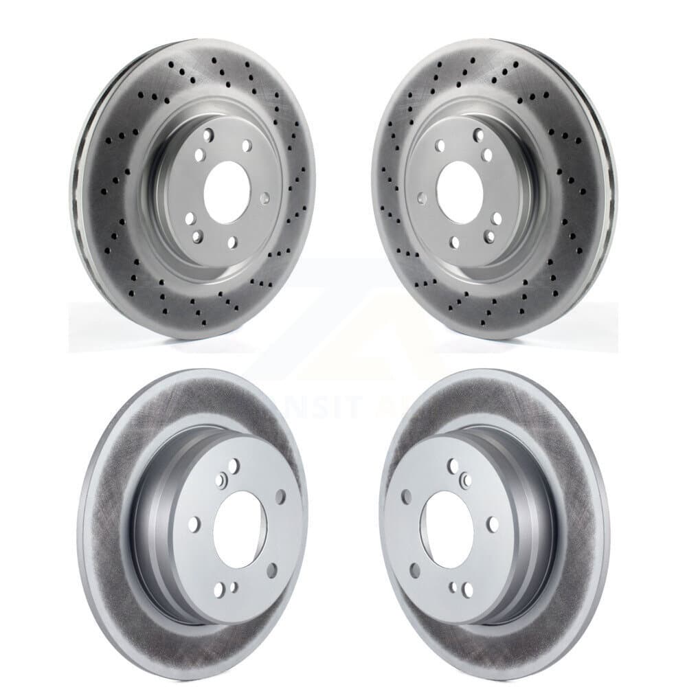 Genius - KG-102093 - Front and Rear Disc Brake Rotor Kits image 1