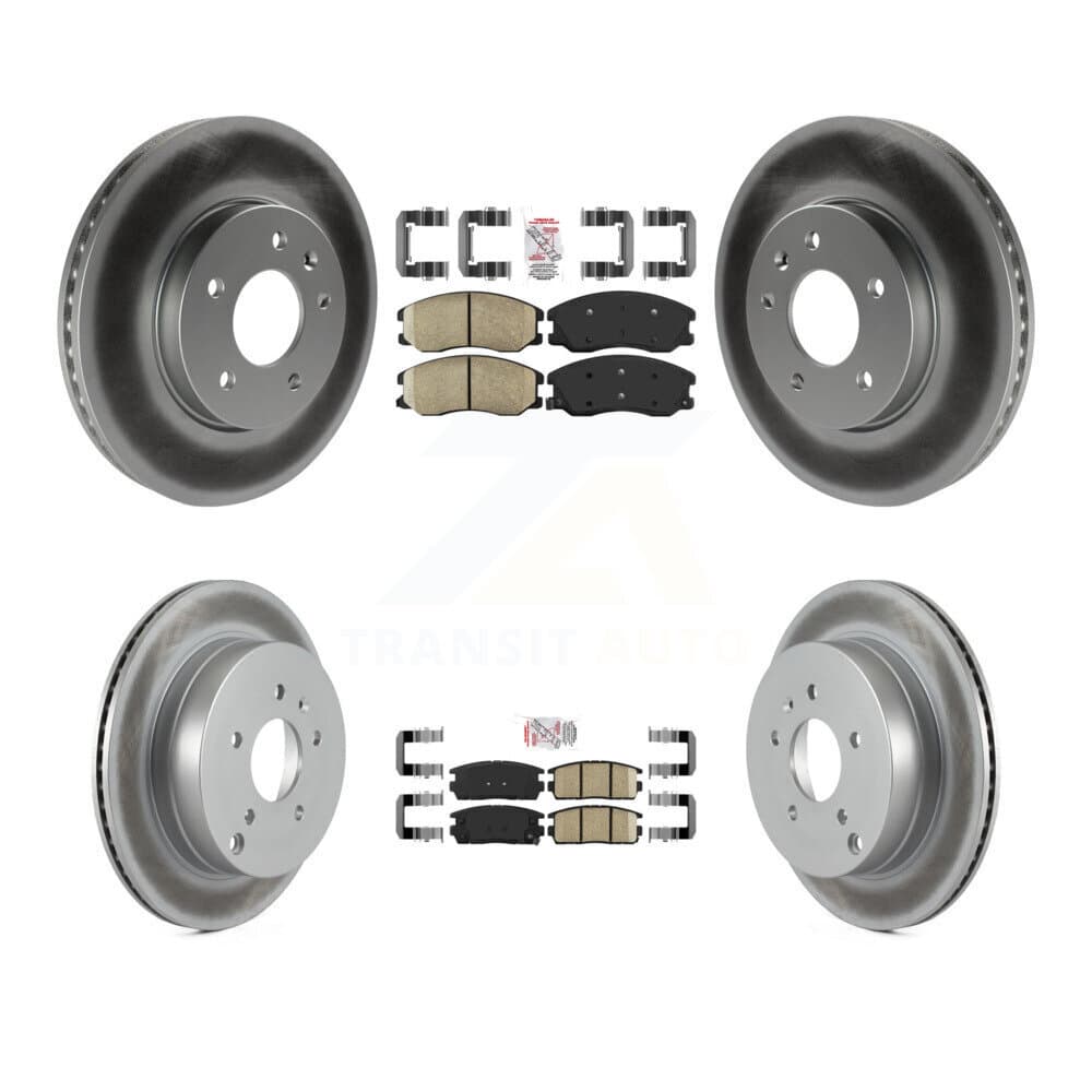 Transit Auto - KGA-101120 - Front and Rear Disc Brake Kits image 1