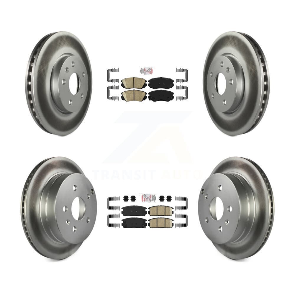 Transit Auto - KGA-101126 - Front and Rear Disc Brake Kits image 1