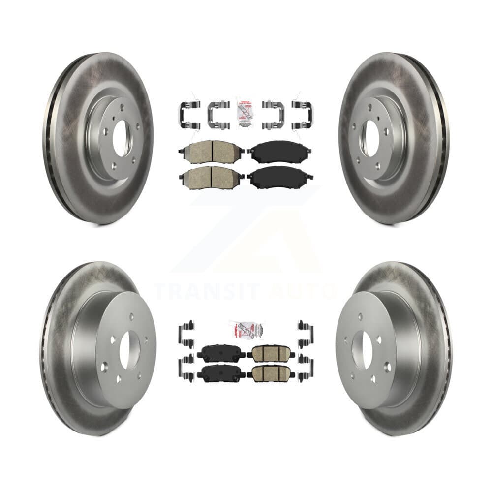 Transit Auto - KGA-101133 - Front and Rear Disc Brake Kits image 1
