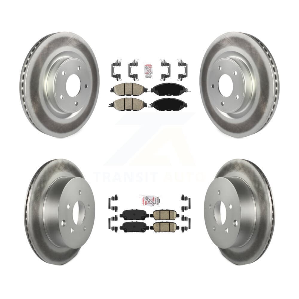 Transit Auto - KGA-101144 - Front and Rear Disc Brake Kits image 1