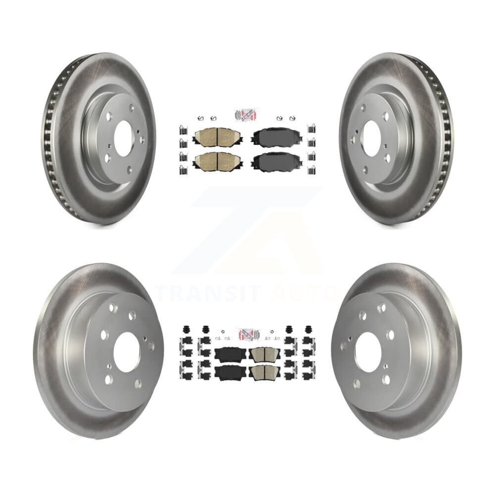 Transit Auto - KGA-101189 - Front and Rear Disc Brake Kits image 1