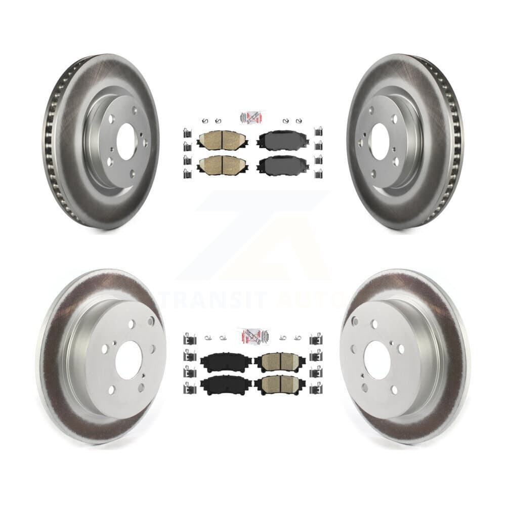 Transit Auto - KGA-101347 - Front and Rear Disc Brake Kits image 1