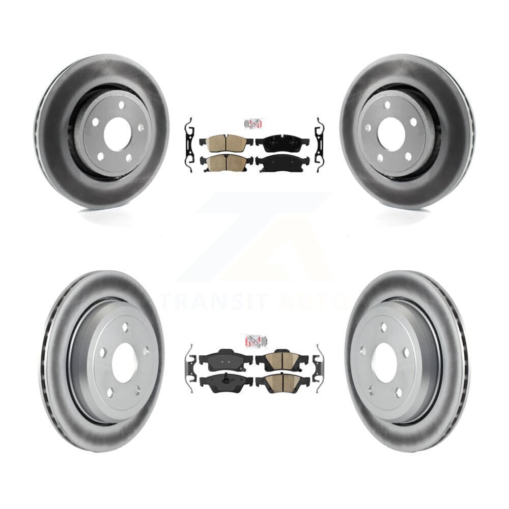 Transit Auto - KGA-101378 - Front and Rear Disc Brake Kits image 1