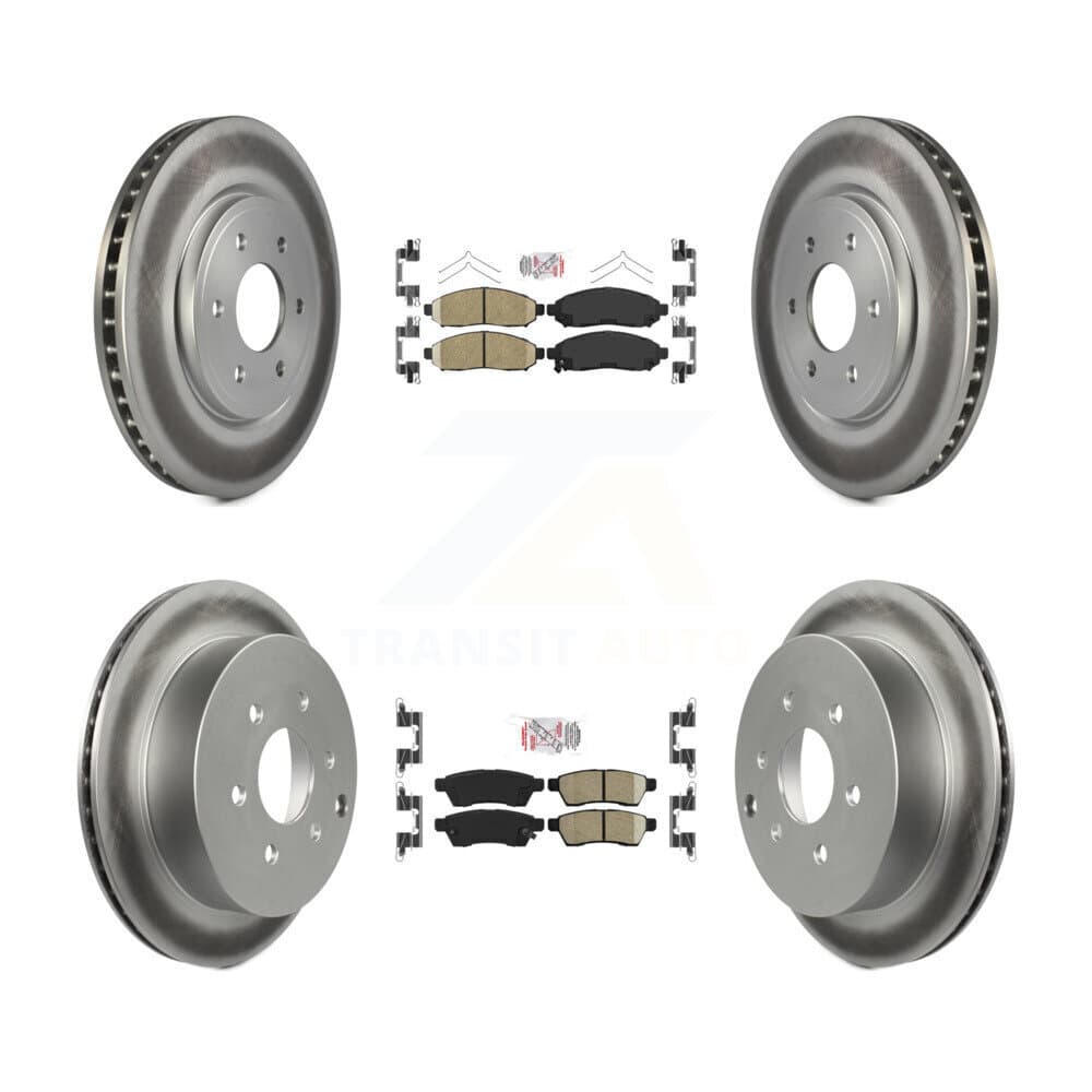 Transit Auto - KGA-101497 - Front and Rear Disc Brake Kits image 1