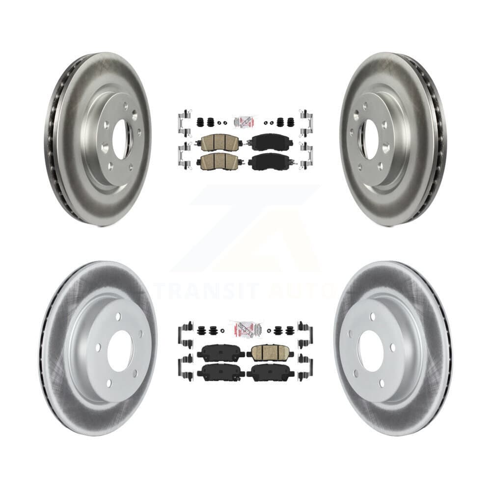 Transit Auto - KGA-102202 - Front and Rear Disc Brake Kits image 1