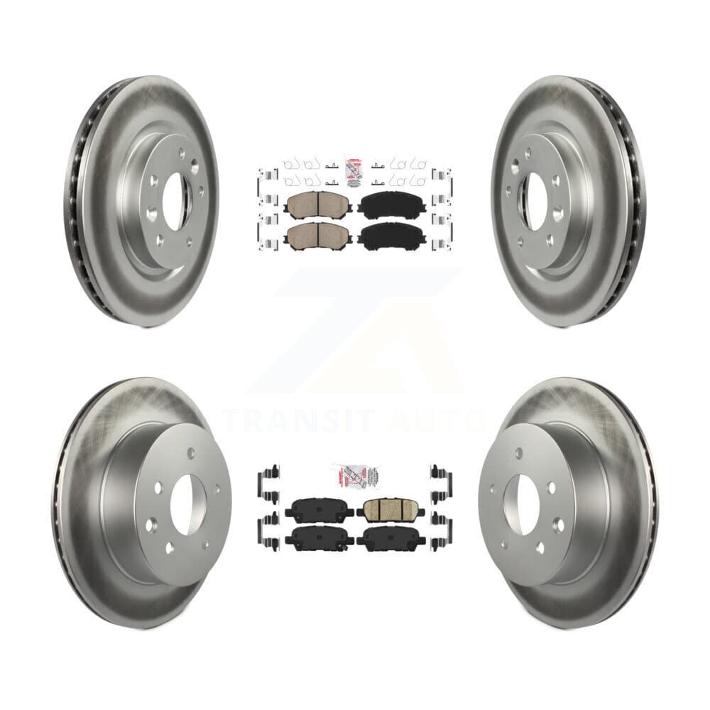 Transit Auto - KGA-102214 - Front and Rear Disc Brake Kits image 1