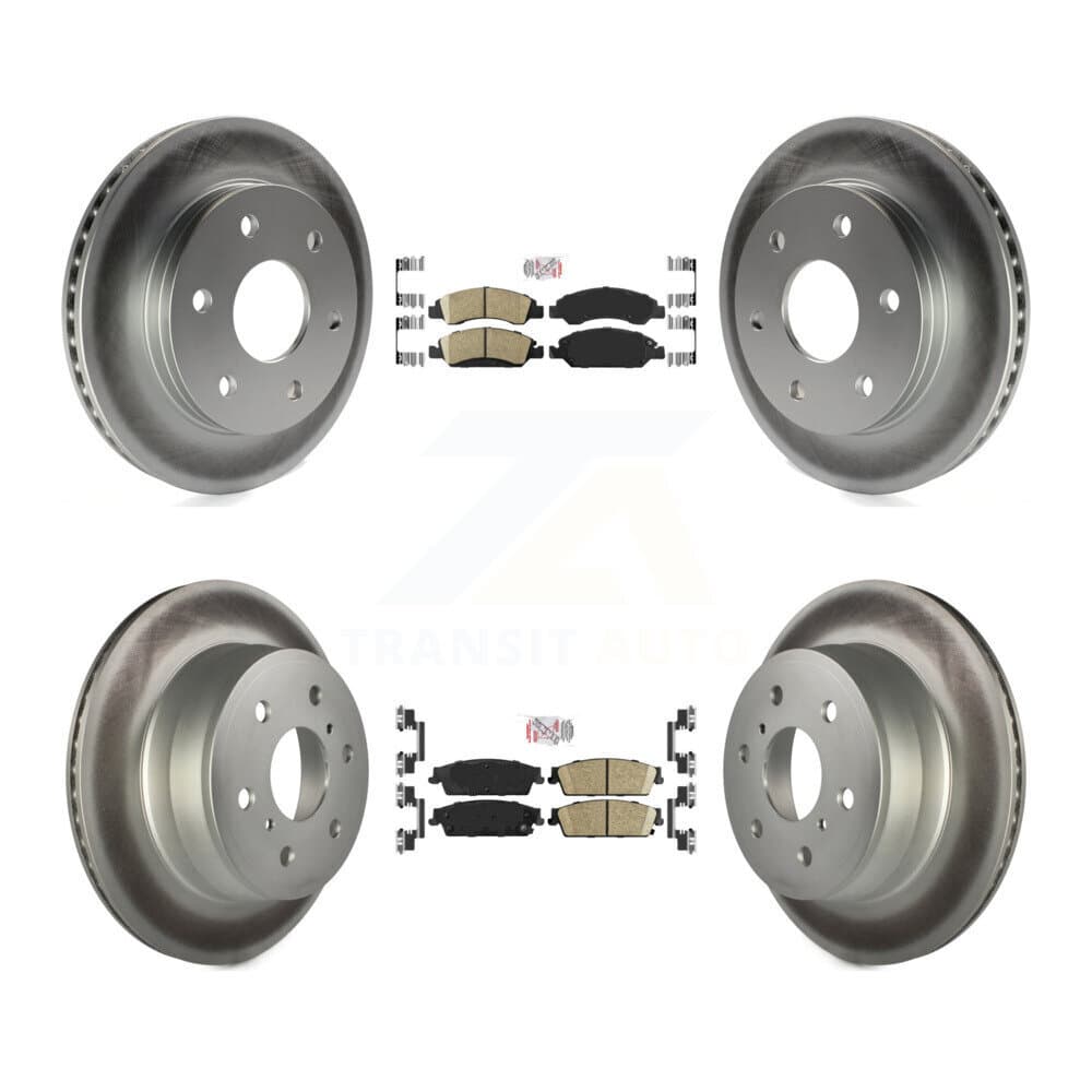 Transit Auto - KGA-102405 - Front and Rear Disc Brake Kits image 1