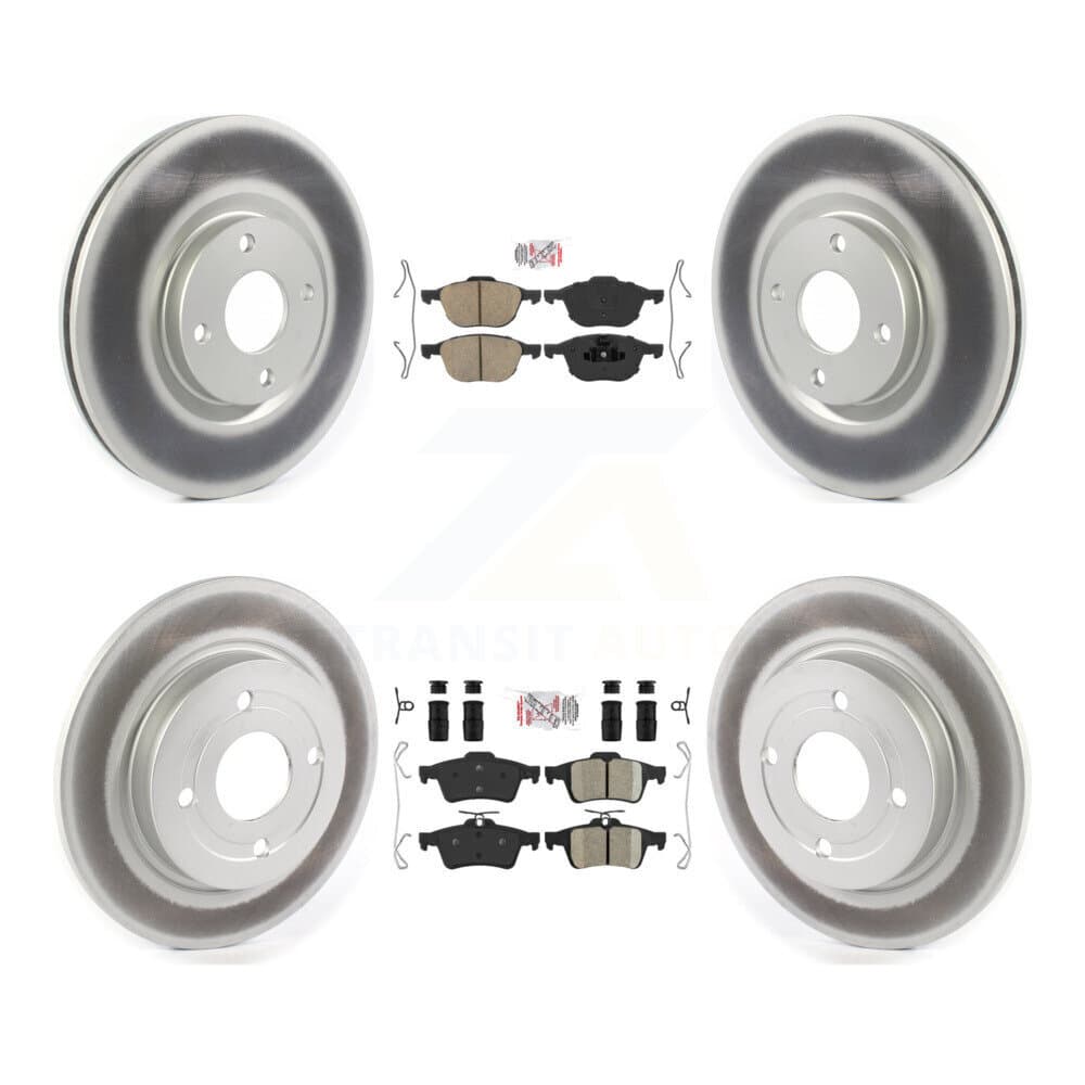 Transit Auto - KGA-102504 - Front and Rear Disc Brake Kits image 1