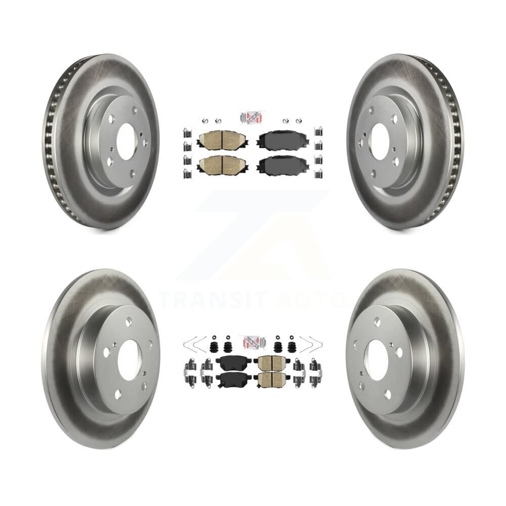 Transit Auto - KGA-102621 - Front and Rear Disc Brake Kits image 1