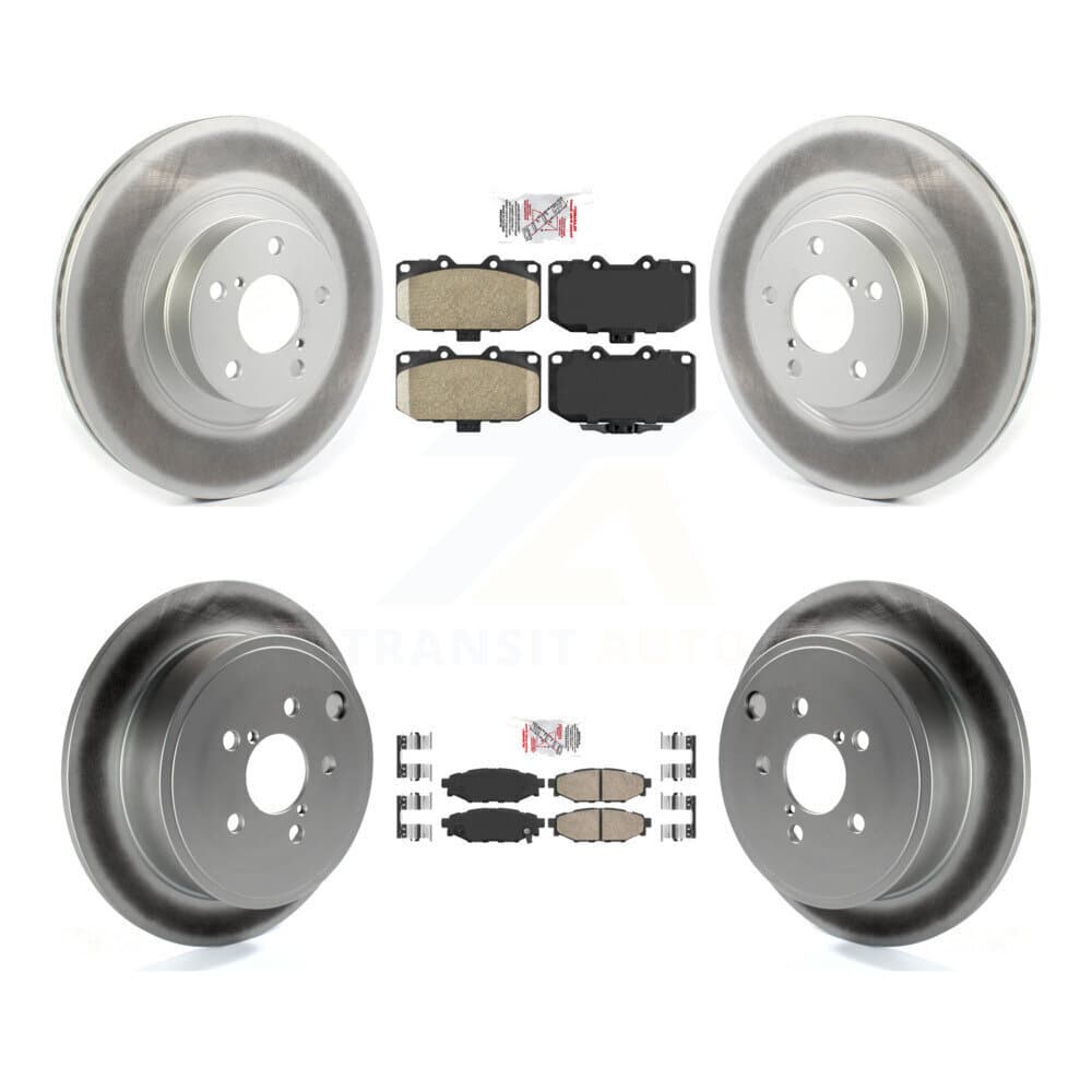 Transit Auto - KGA-102980 - Front and Rear Disc Brake Kits image 1