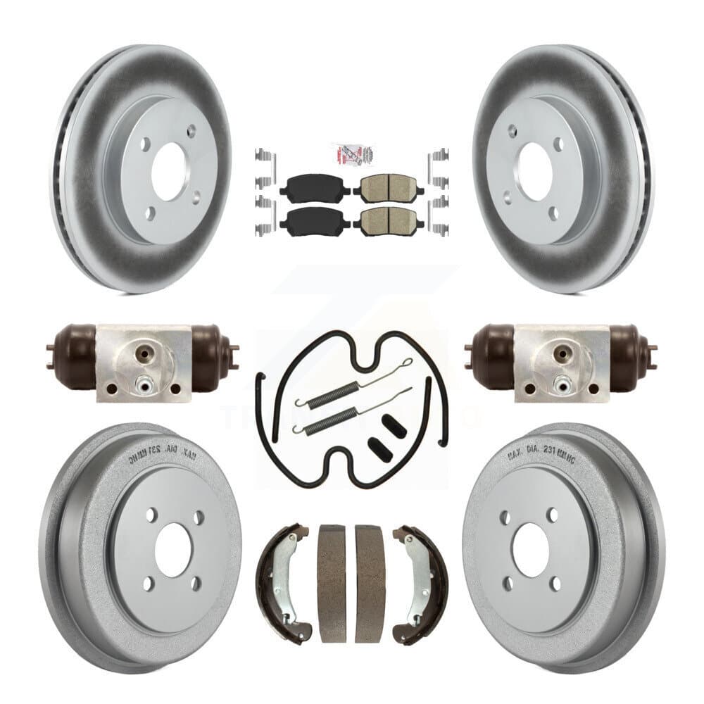 Transit Auto - KGA-104523 - Front and Rear Disc Brake Kits image 1