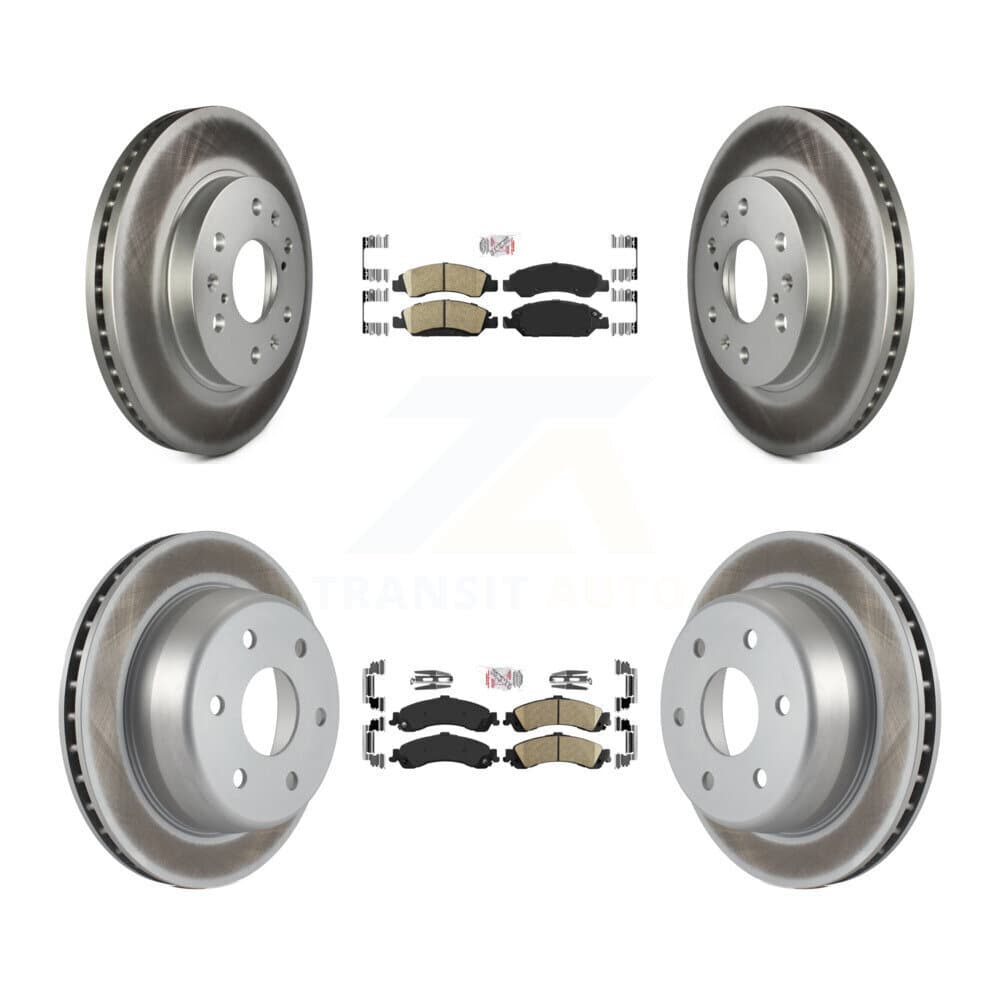 Transit Auto - KGA-104759 - Front and Rear Disc Brake Kits image 1