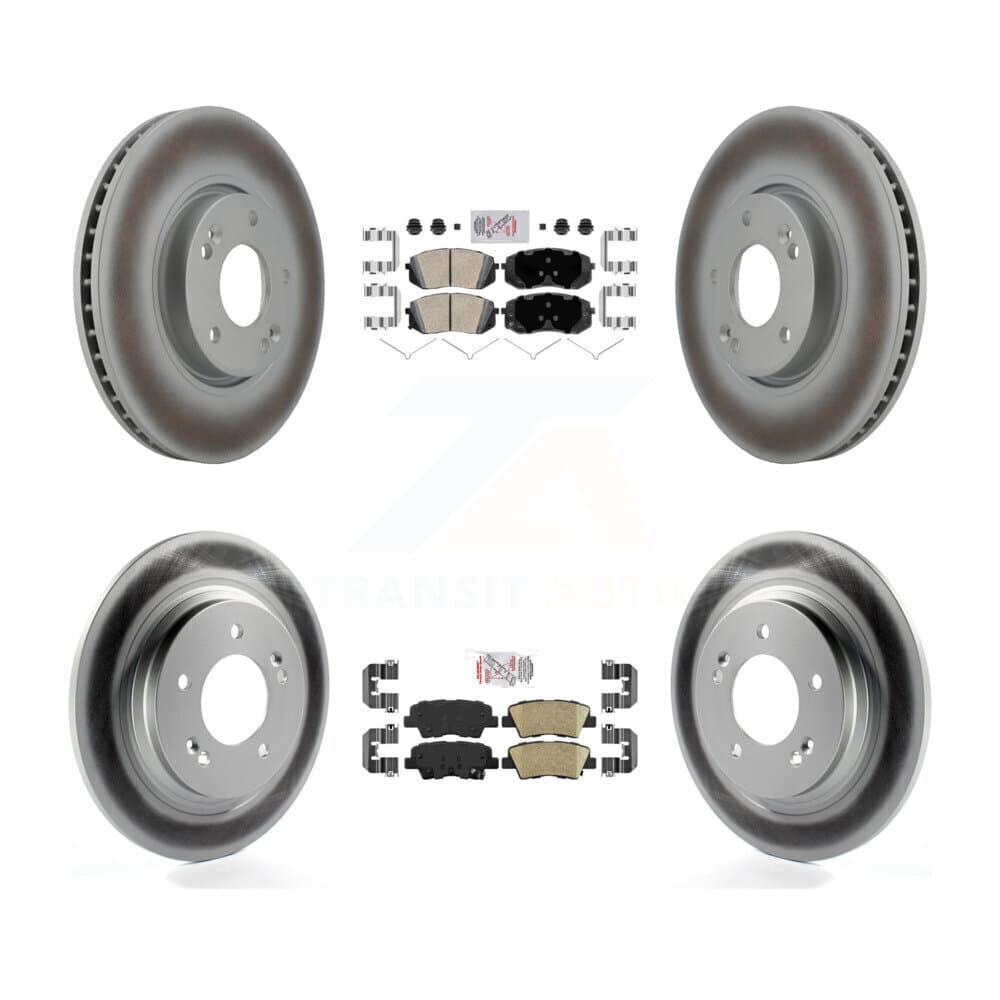 Transit Auto - KGA-104786 - Front and Rear Disc Brake Kits image 1