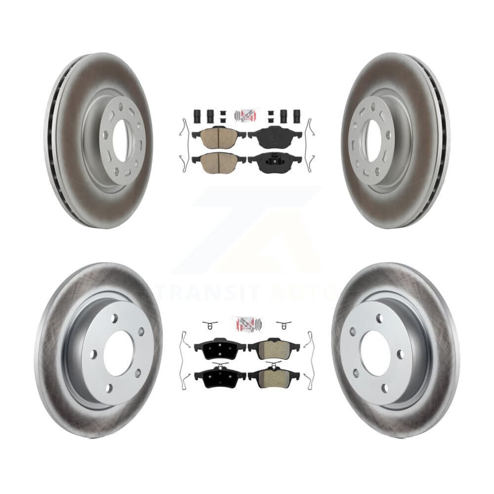 Transit Auto - KGA-104851 - Front and Rear Disc Brake Kits image 1