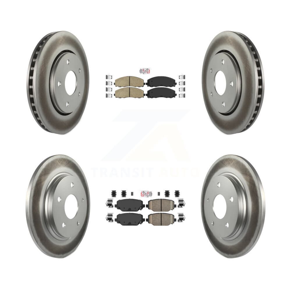 Transit Auto - KGA-105107 - Front and Rear Disc Brake Kits image 1