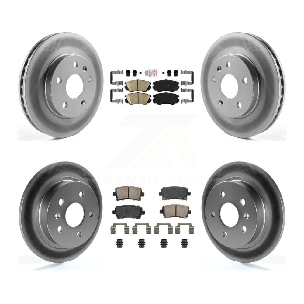 Transit Auto - KGA-105654 - Front and Rear Disc Brake Kits image 1