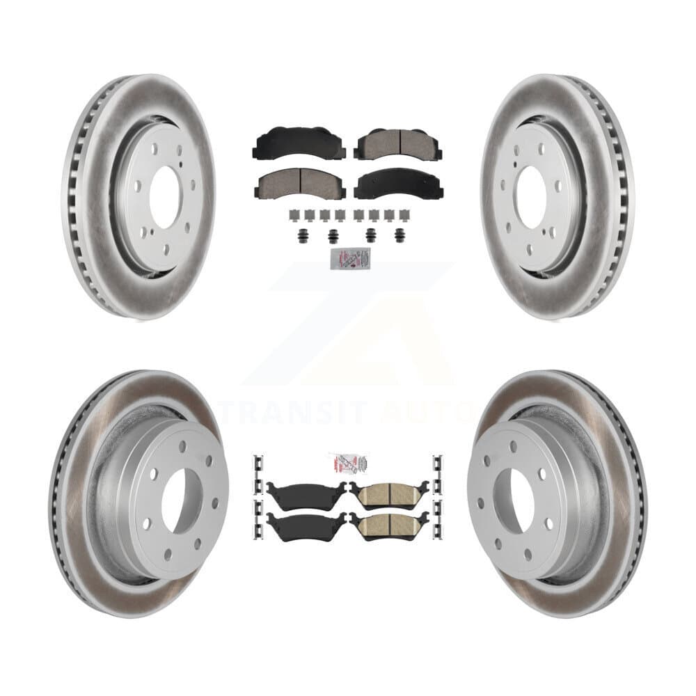 Transit Auto - KGA-105837 - Front and Rear Disc Brake Kits image 1