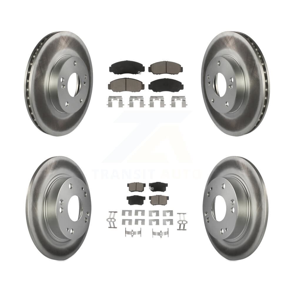 Transit Auto - KGC-100870 - Front and Rear Disc Brake Kits image 1
