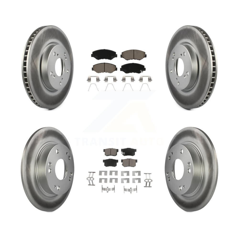 Transit Auto - KGC-100872 - Front and Rear Disc Brake Kits image 1