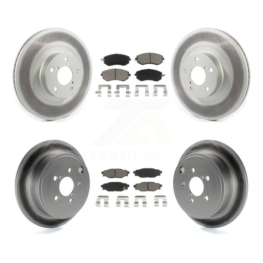 Transit Auto - KGC-100910 - Front and Rear Disc Brake Kits image 1