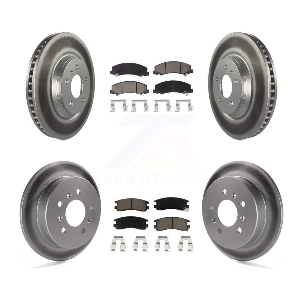 Transit Auto - KGC-101022 - Front and Rear Disc Brake Kits image 1
