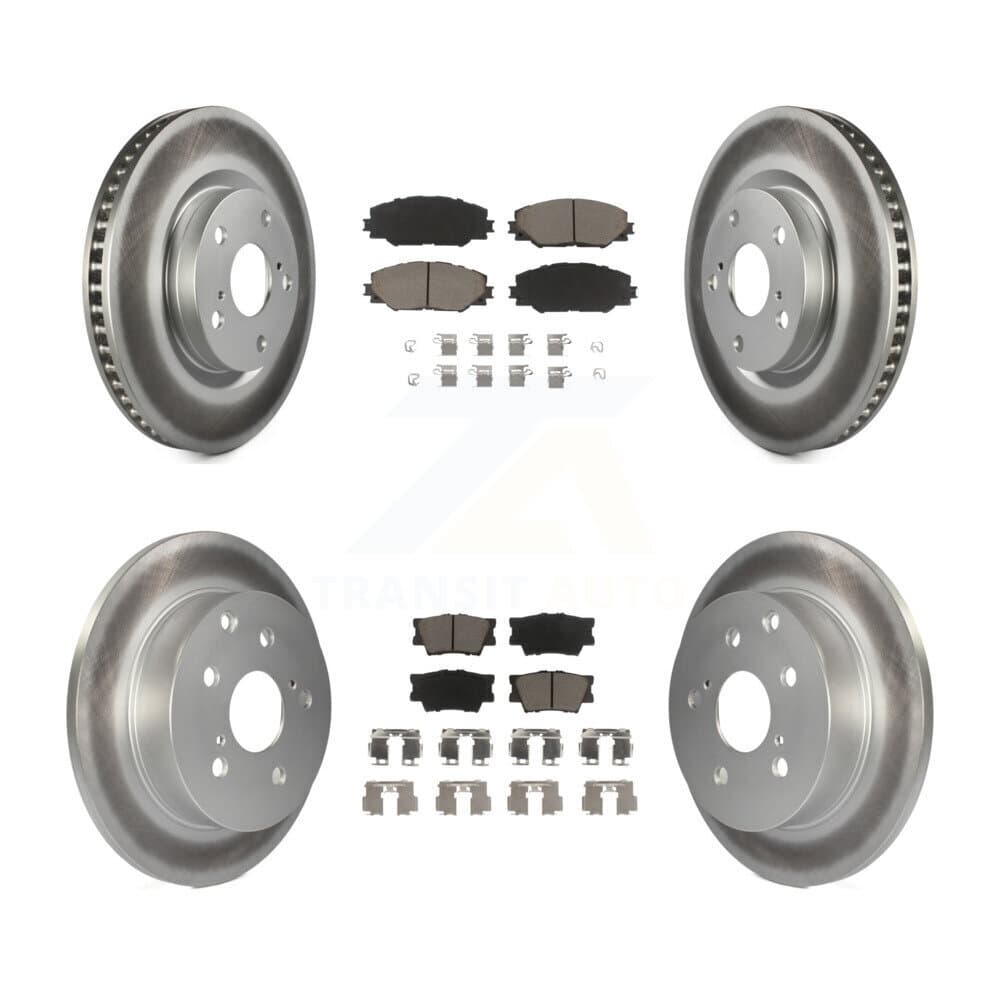Transit Auto - KGC-101029 - Front and Rear Disc Brake Kits image 1