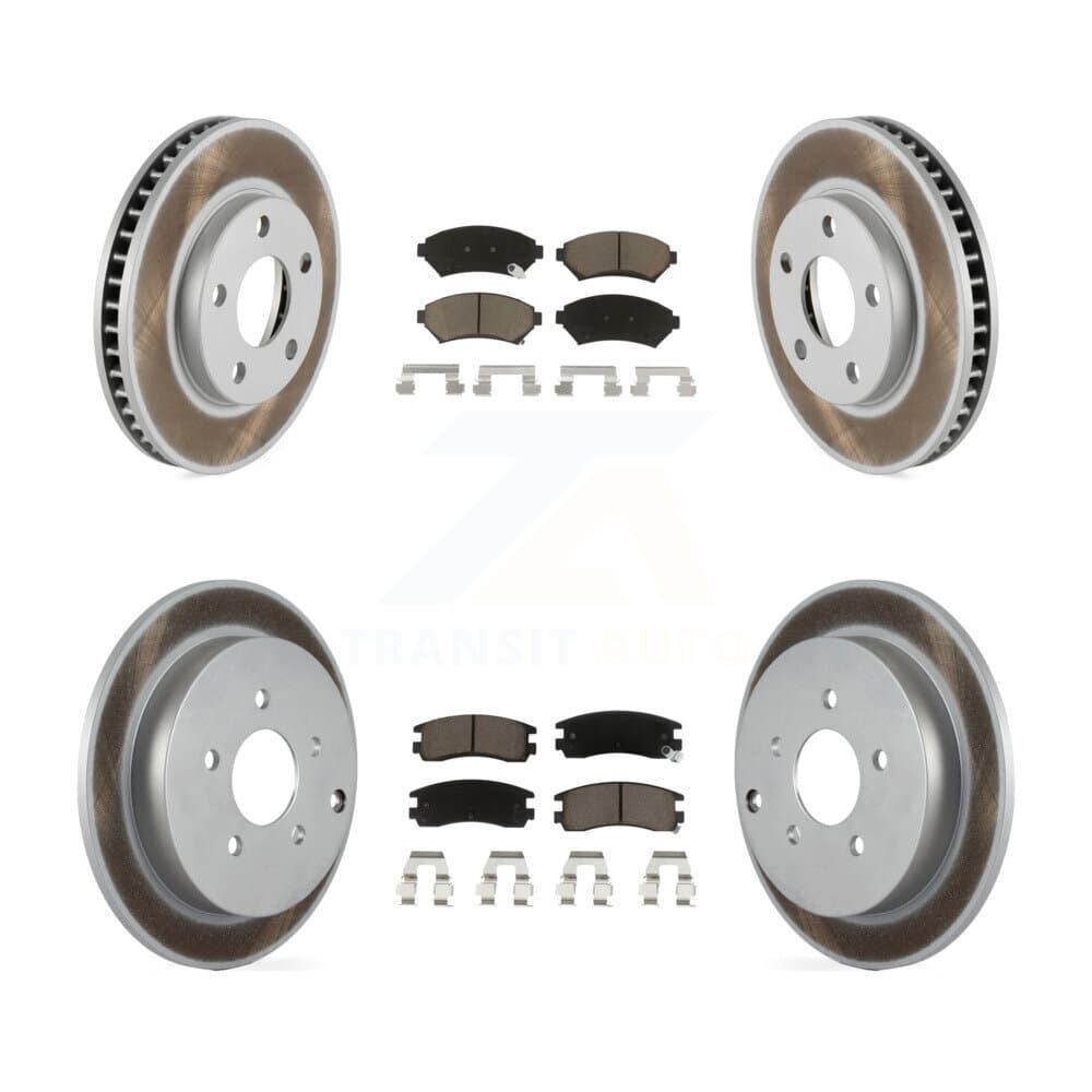 Transit Auto - KGC-101122 - Front and Rear Disc Brake Kits image 1