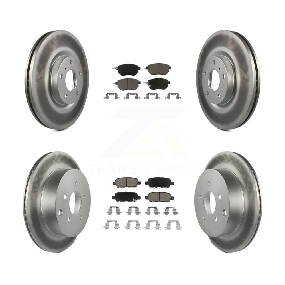 Transit Auto - KGC-101162 - Front and Rear Disc Brake Kits image 1