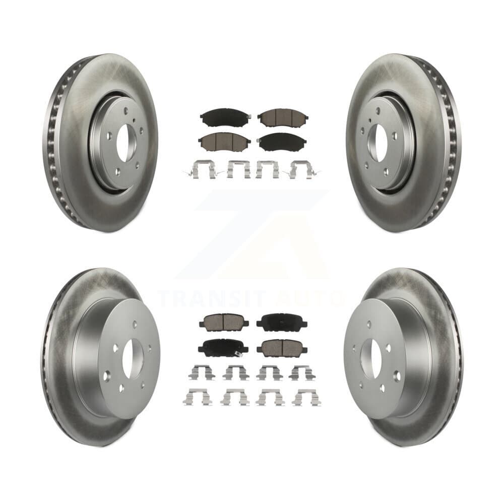 Transit Auto - KGC-101177 - Front and Rear Disc Brake Kits image 1