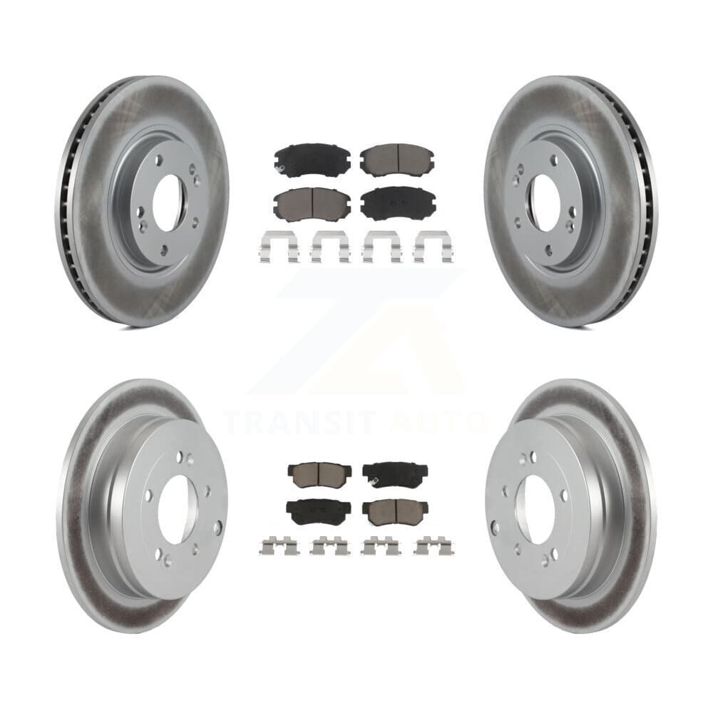 Transit Auto - KGC-101240 - Front and Rear Disc Brake Kits image 1
