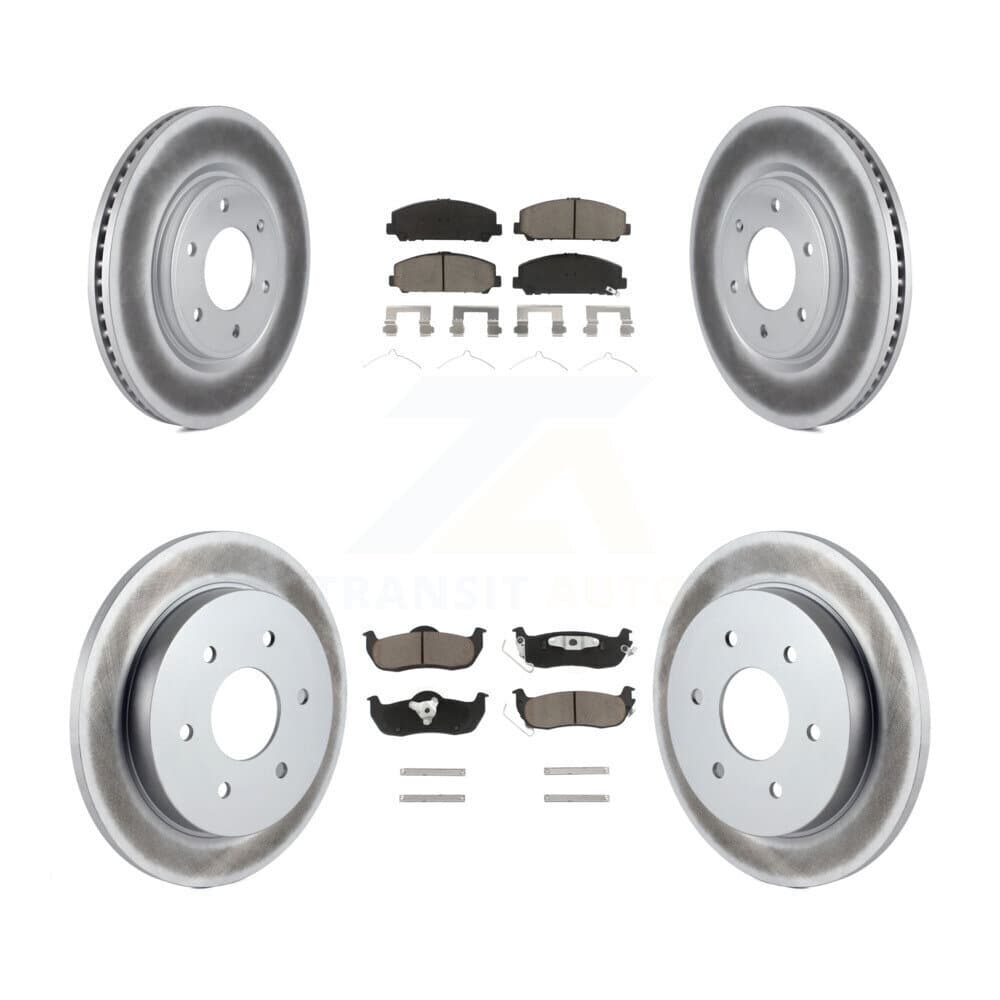 Transit Auto - KGC-101283 - Front and Rear Disc Brake Kits image 1