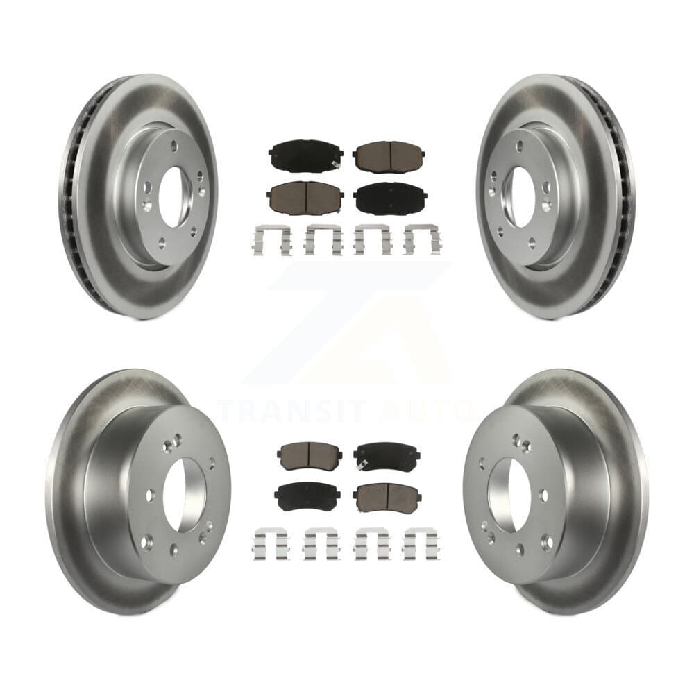 Transit Auto - KGC-101319 - Front and Rear Disc Brake Kits image 1