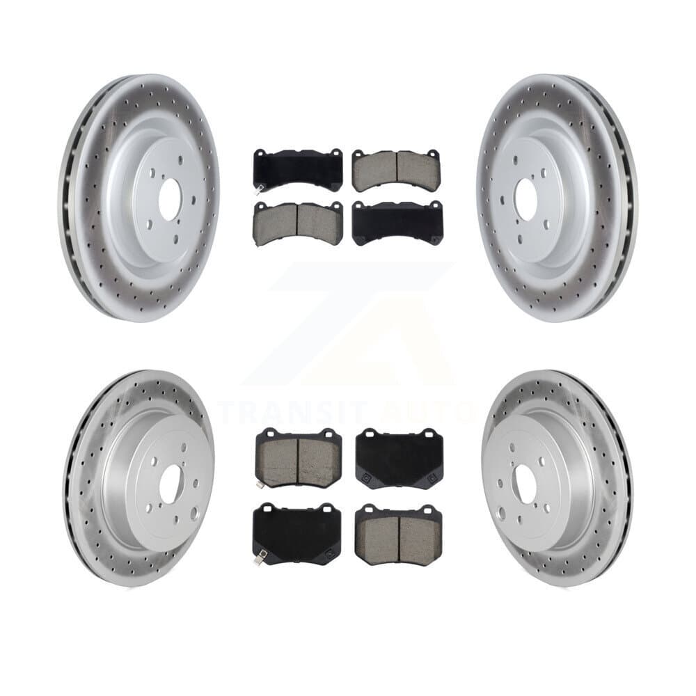 Transit Auto - KGC-102517 - Front and Rear Disc Brake Kits image 1