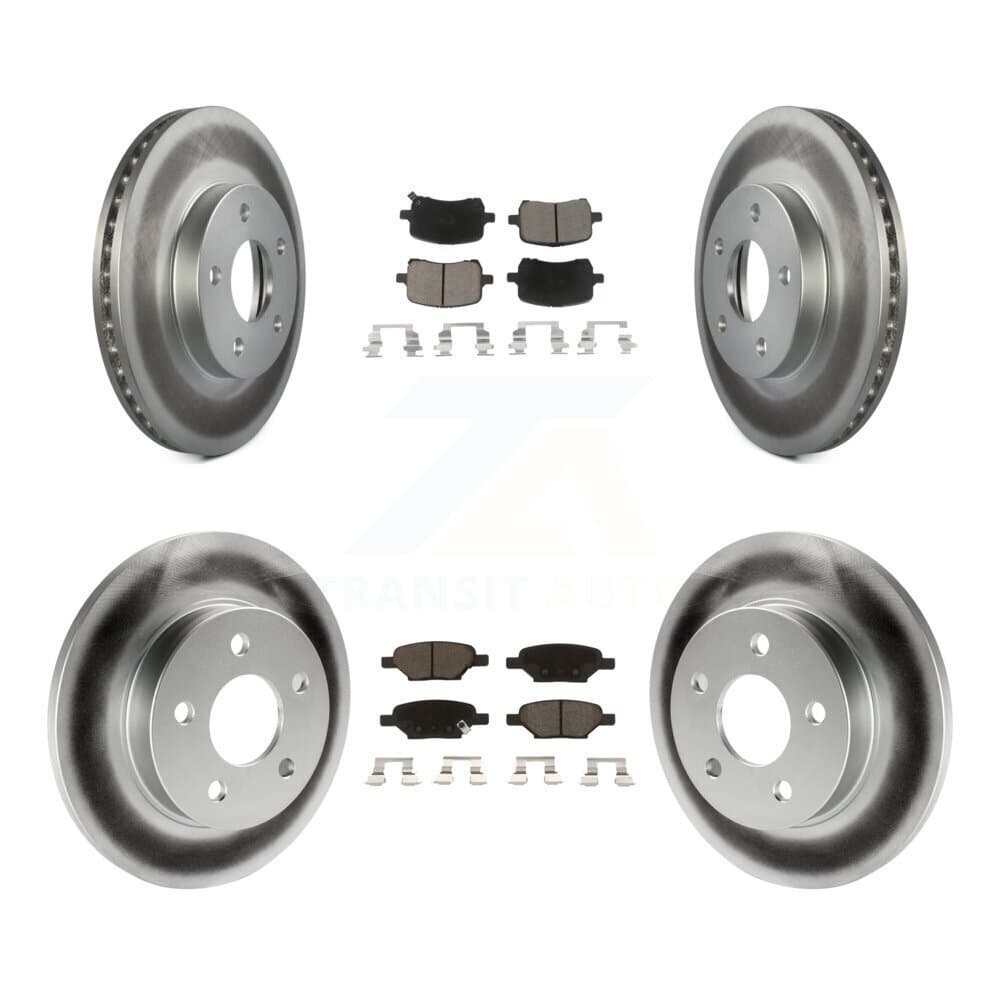 Transit Auto - KGC-103603 - Front and Rear Disc Brake Kits image 1