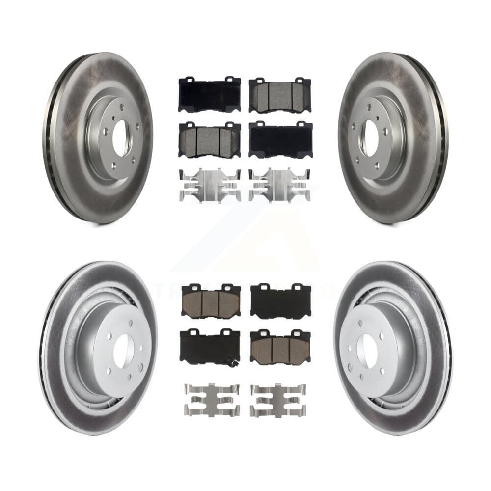 Transit Auto - KGC-103633 - Front and Rear Disc Brake Kits image 1