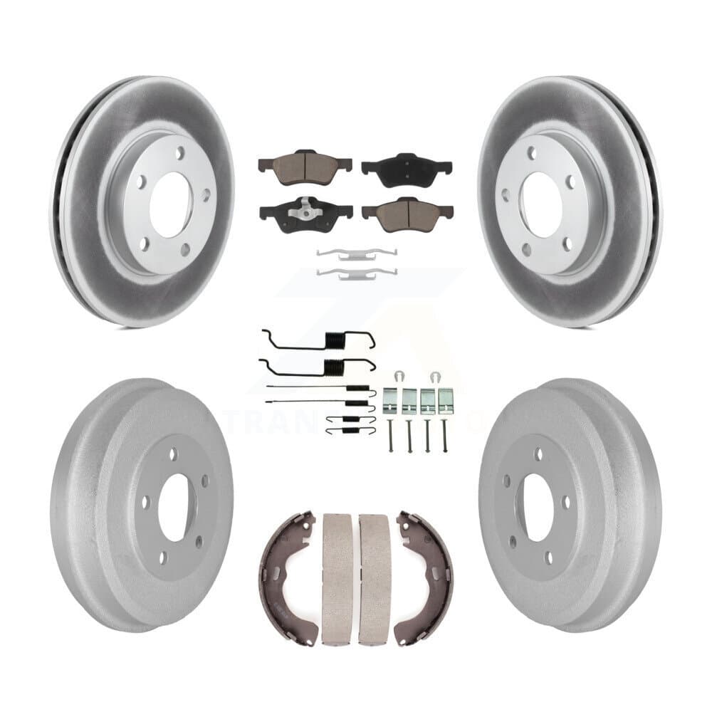 Transit Auto - KGC-103801 - Front and Rear Disc Brake Kits image 1