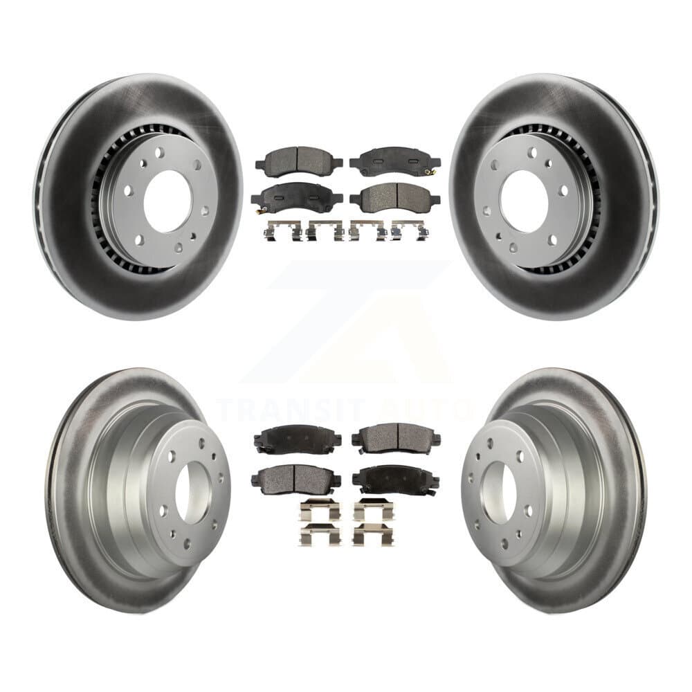Transit Auto - KGF-100572 - Front and Rear Disc Brake Kits image 1