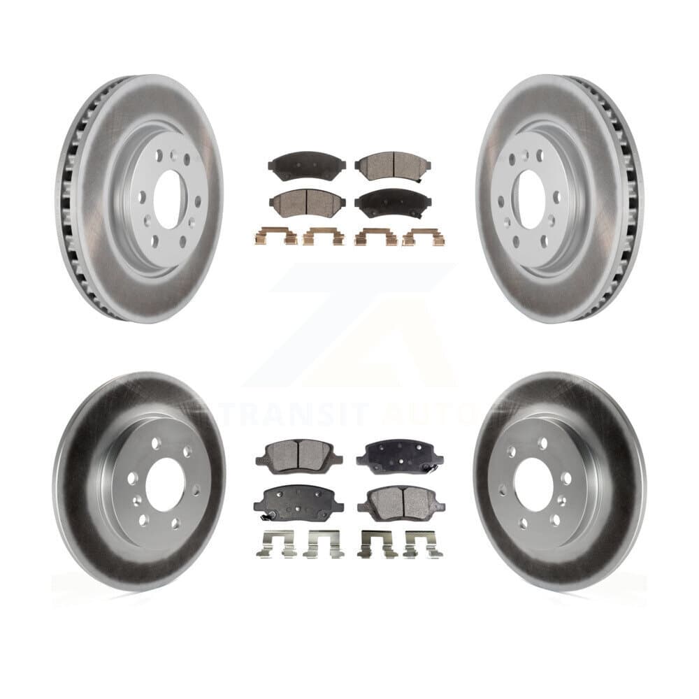 Transit Auto - KGF-100597 - Front and Rear Disc Brake Kits image 1