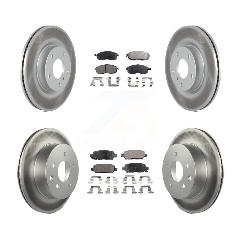 Transit Auto - KGF-100849 - Front and Rear Disc Brake Kits image 1
