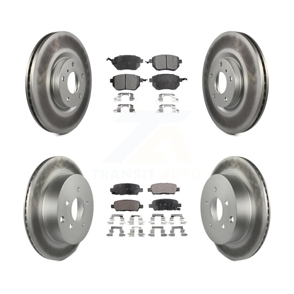 Transit Auto - KGF-100886 - Front and Rear Disc Brake Kits image 1
