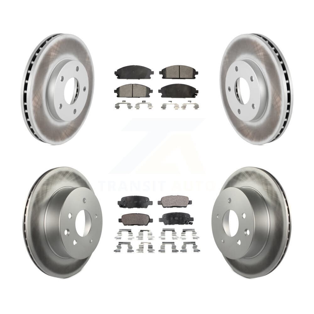 Transit Auto - KGF-100918 - Front and Rear Disc Brake Kits image 1