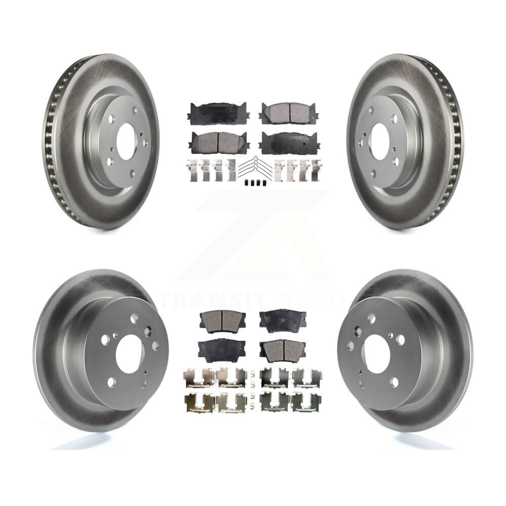 Transit Auto - KGF-100959 - Front and Rear Disc Brake Kits image 1