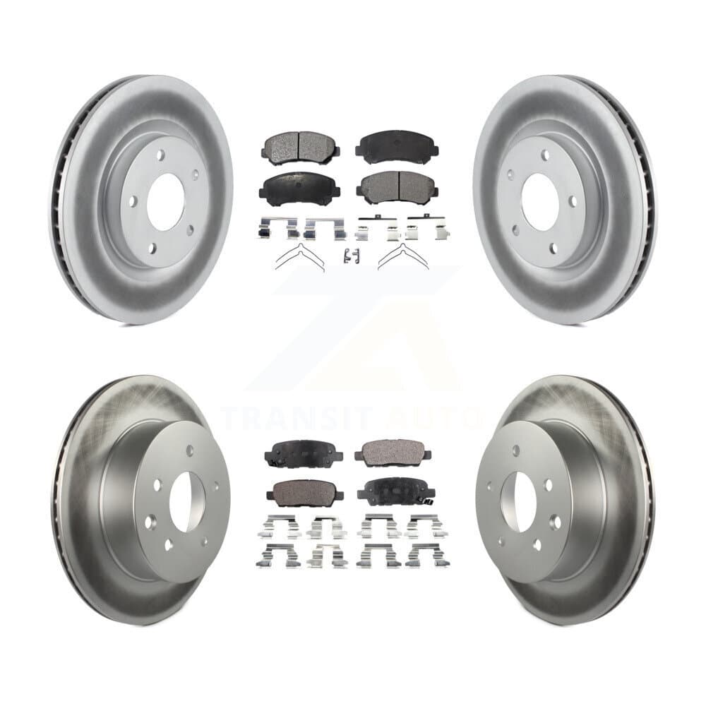 Transit Auto - KGF-101024 - Front and Rear Disc Brake Kits image 1