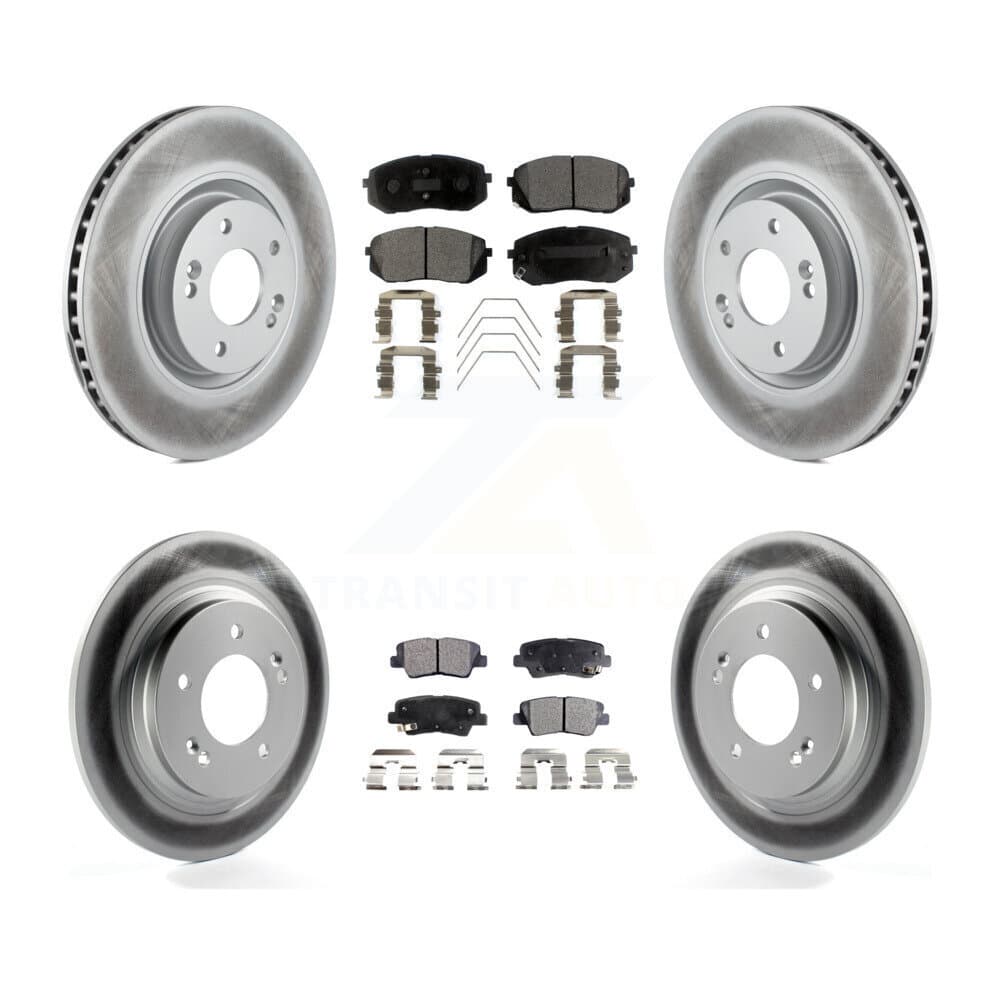 Transit Auto - KGF-101102 - Front and Rear Disc Brake Kits image 1
