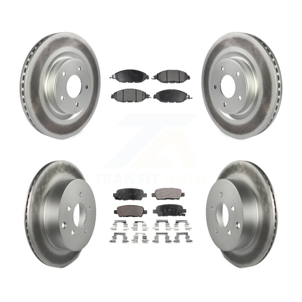 Transit Auto - KGF-101134 - Front and Rear Disc Brake Kits image 1