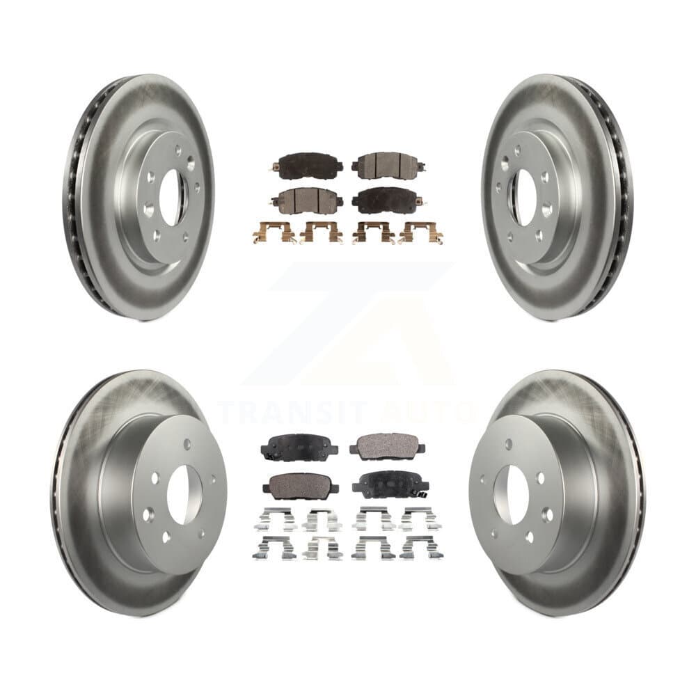Transit Auto - KGF-101152 - Front and Rear Disc Brake Kits image 1