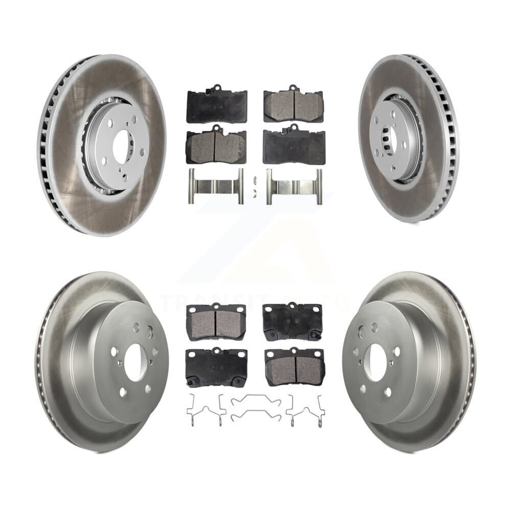 Transit Auto - KGF-102217 - Front and Rear Disc Brake Kits image 1
