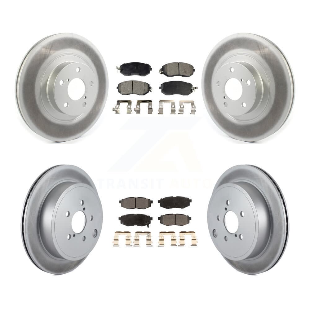 Transit Auto - KGF-102263 - Front and Rear Disc Brake Kits image 1