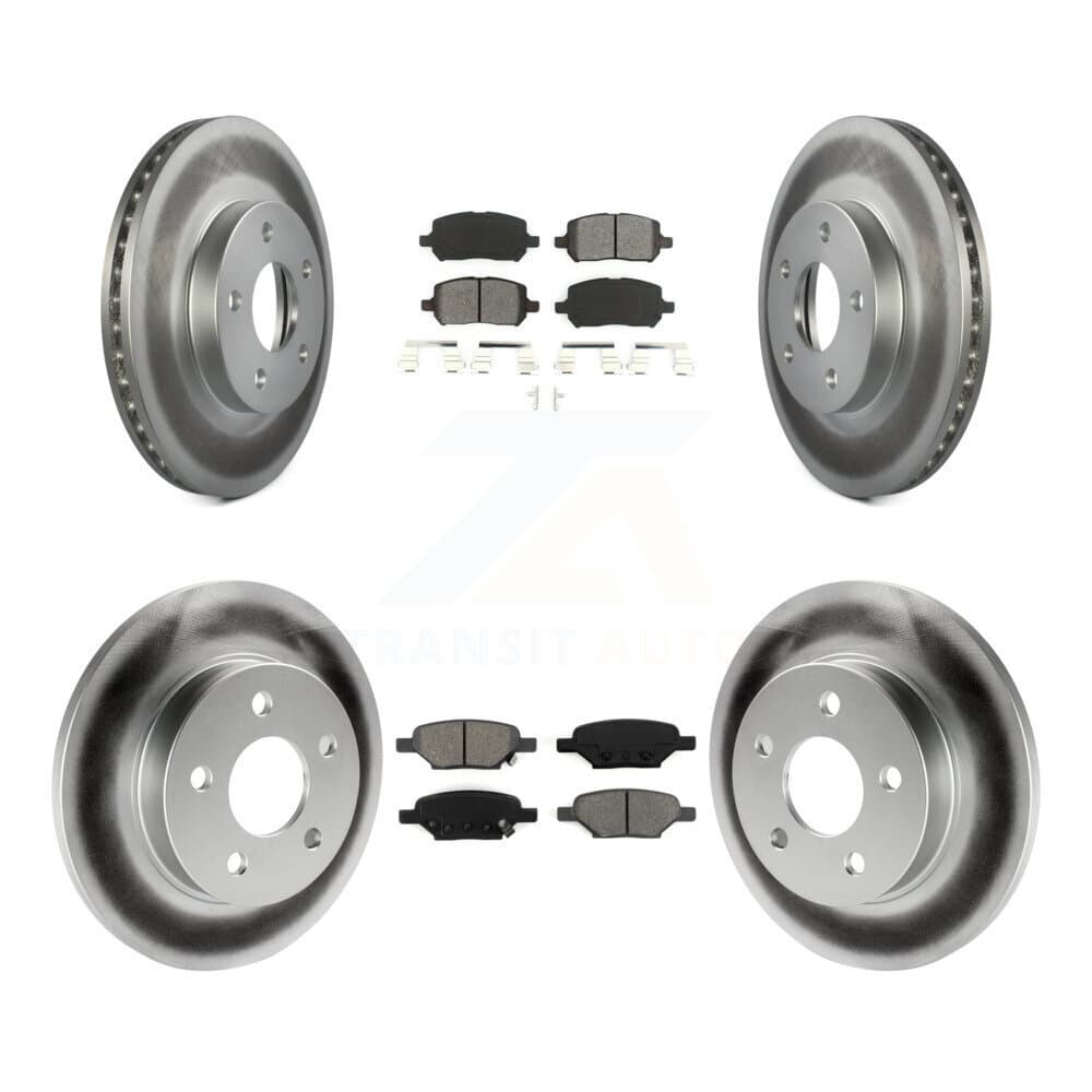 Transit Auto - KGS-100584 - Front and Rear Disc Brake Kits image 1